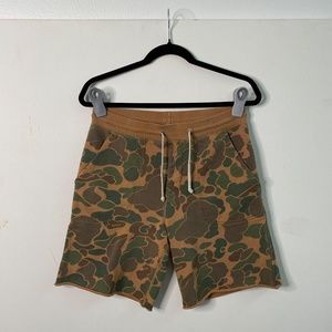J.CREW x Wallace & Barnes Sweat Shorts – Camo – XS